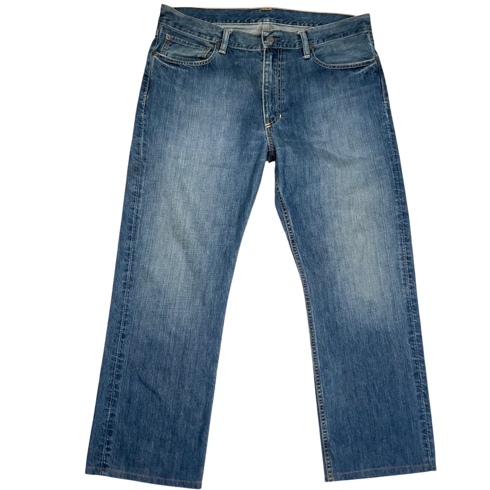Polo Ralph Lauren Jeans Mens 36W 30L Blue Straight Leg Medium Wash Cotton